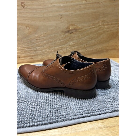 Cole Haan Wayne Cap Toe Oxford Mens Dress Shoes 13 British Tan Leather main image 10